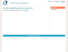 Tablet Screenshot of install.bankid.com